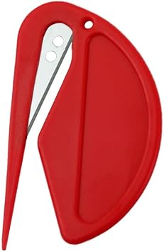 2Pcs Plastic Mini Letter Opener Safety Papers Cutter, Uncommon Desks Letter Openers, Plastic Letter Opener Envelope Openerred
