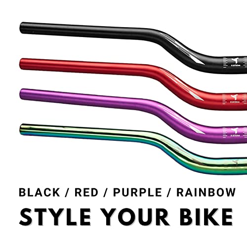 Corki HB0024-BL720 Cycles Topo Mid Rise Mountain Bike Riser Handlebar 31.8Mm Diameter 50Mm Rise 720Mm Width thumb #5