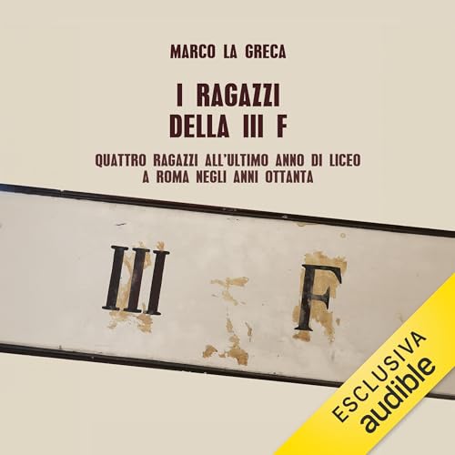 Diseño de la portada del título I ragazzi della III F