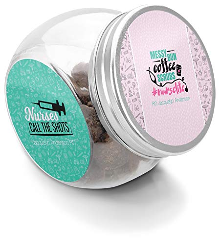 YouCustomizeIt Personalized Nursing Quotes Puppy Treat Jar