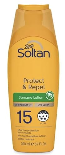 Soltan Protect & Repel Lotion Spf15 200Ml