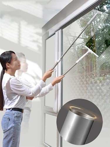 Professional Glass Scraper with Blades, Scratch-Free Window Cleaner Tool for Car & Home, Anti-Slip Ergonomic Handle - Image 6