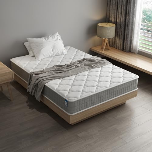 TEENO Materasso 120x190 cm, Alto 25 cm, Doppia Faccia, materasso