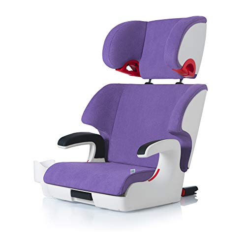 Clek Oobr High Back Booster Car Seat with Rigid Latch, Aura