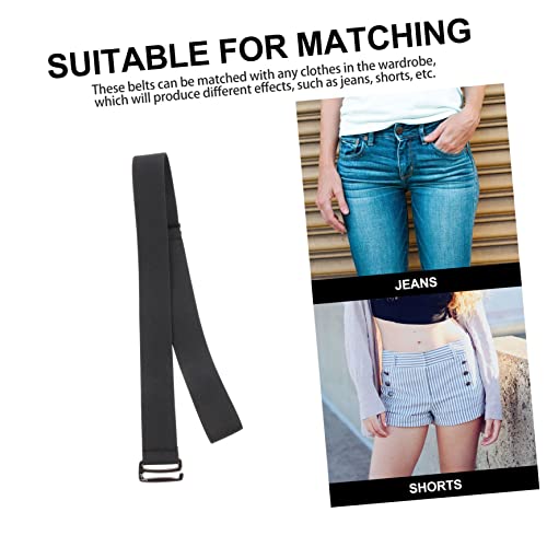Invisible Elastic Waist Belt for Jeans Stretchy Belt for Men Women No Buckle Design Comfortable Lightweight for Everyday Wear for Outdoor Activities2