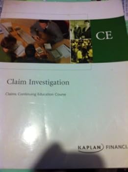Paperback Claim Investigation Text Book