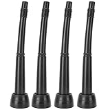 Voluxe Milking Liner Replacement, Black Non-Toxic Material Teat Cup Liners, Soft Material for Goat C