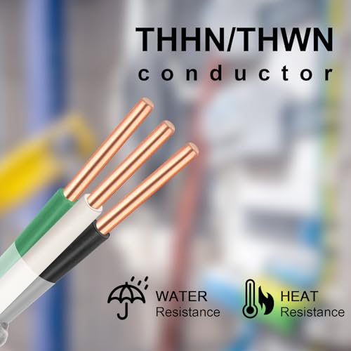 Image of 8 /2 Metal Clad (MC) Cable with Ground 200ft, 8 Gauge Electric Wire with Aluminum Armor, Solid Bare Copper Conductors for Indoor Outdoor Underground Embedded Installation (8 /2, 200 FT)