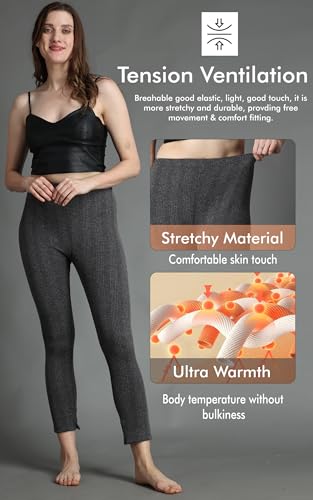 Image of Wearslim Winter Thermal Bottom Underwear for Women | Ultra Soft Winter Warmer Inner Wear Johns Pant Lower