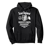 AOT Scout Regiment Special Ops Survey Corp Logo Anime Sweat à Capuche