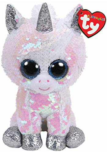 Ty Flippables Diamond The White Sequin Unicorn - 6"