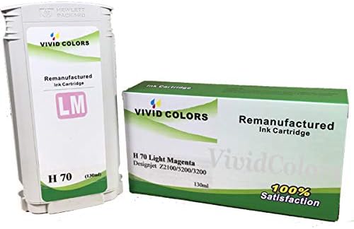 Set of 9 Replacement Inkjet Cartridges with 2 MK for hp 70 on Z2100 Z5200 Z3200 Z5400 Printer (Matte Black, Photo Black, Cyan, Magenta, Yellow, Light Cyan, Light Magenta, Light Gray)