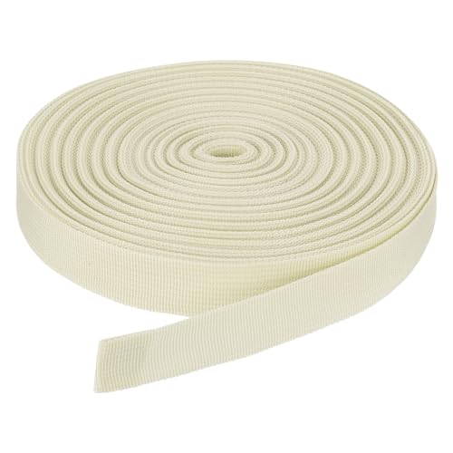Sangle en Nylon Beige 25mm x 45m DMiotech pour Couture et Bricolage