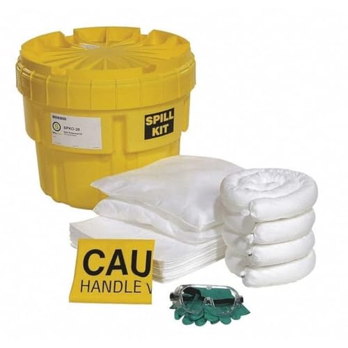 SpillTech Oil-Only Salvage Drum Spill Kit (20 Gallon)