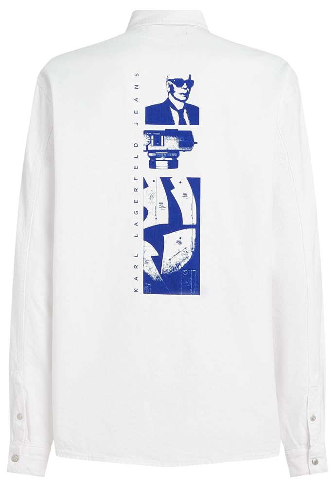 Karl Lagerfeld Jeans Herren Karl Denim Overshirt