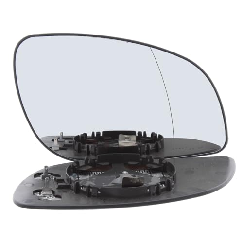 XYZ Parts Wing Mirror Glass Heated Aspherical Wide Angle Compatible with Vauxhall Vectra C Mk2 2002-2009 Drivers Side Right Hand UK Replacement