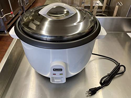 Pantin Commercial Electric Rice Cooker – 20 Cups Raw / 40 Cups Cooked Capacity w/Measuring Cup & Scoop – High-Efficiency Large Rice Cooker Commercial Rice Cooker for Restaurants, Hotels and Catering by PANTIN - Image 6