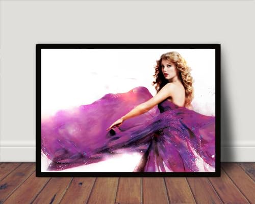 GENÉRICO, Quadro/Poster C Moldura Taylor Swift P2652