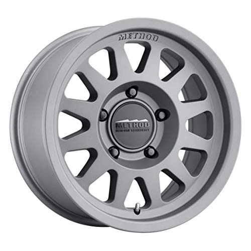 Method Race Wheels 704 Titanium 17x8.5" 5x5.5", 0mm offset 4.75" Backspace, MR70478555800