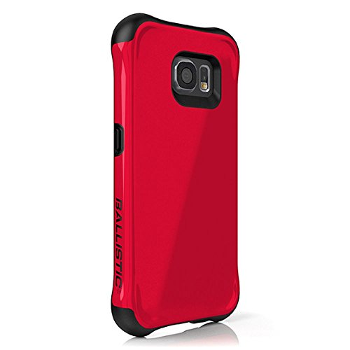 Ballistic, Galaxy S6 Case [Urbanite] Six-Sided - 6ft Drop Test Certified Case Protection [Red] Reinforced Bumper Cell Phone Case for Samsung Galaxy S6 - Red