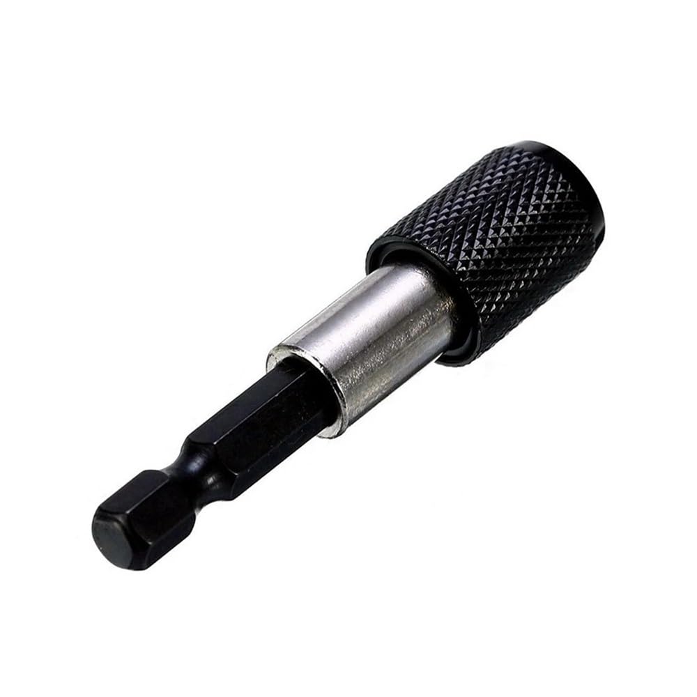 Ruxyoie 4Pcs Socket Set Impact Socket Adapter Reducer Set Extension Drill 1/4 Quick Release Nut Driver Tool Accessories(4Pcs Socket Set)