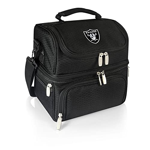 PICNIC TIME Black Las Vegas Raiders Pranzo Lunch Tote