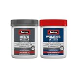 Swisse Ultivite Daily Multivitamin for Men & Women Bundle Combo Pack | Supports Healthy Energy, Stre
