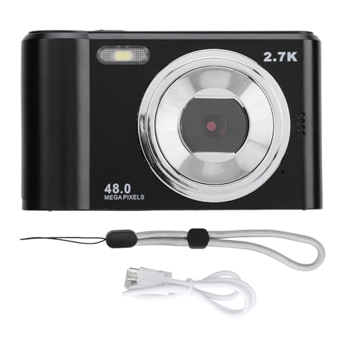 Cámara Digital 48MP 2.7K con Pantalla IPS 2.4 pulg miniatura 1