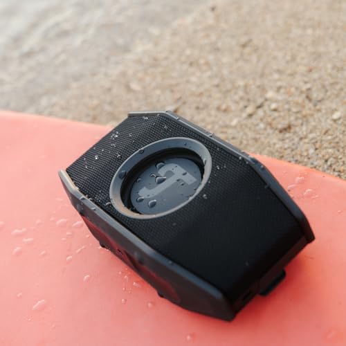 Głośnik Bluetooth Teufel ROCKSTER GO 2, głośnik bezprewodowy z klasą wodoszczelności IP67, wodoodporny, szybkie ładowanie, czas pracy do 28 h, karta dźwiękowa USB, przenośny