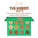 Juvia's Place Palette The Nubian - Golds, Coppers, Browns and Nudes, Shades of 12, Matte & Shimmer Shades, Pigmented Makeup Palette Eye Color & Shine, Pressed