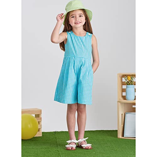 Simplicity SS9617K5 Child/Girl Dress K5 (7-8-10-12-14), Multicolor - Image 4