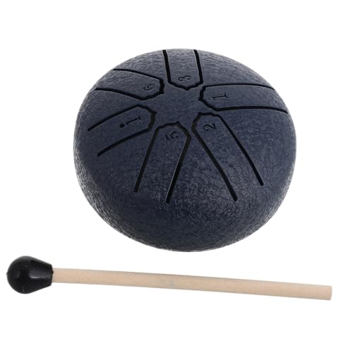 Mini Tambor Steel Tongue Drum Azul portátil miniatura 1