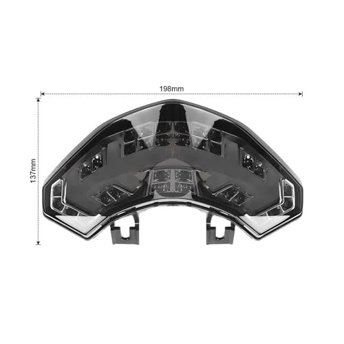 Feu arrière LED pour Multistrada 1200 résout le manque de visibilité moto