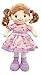 Linzy Plush 16" Purple Avery Doll Soft Rag Doll