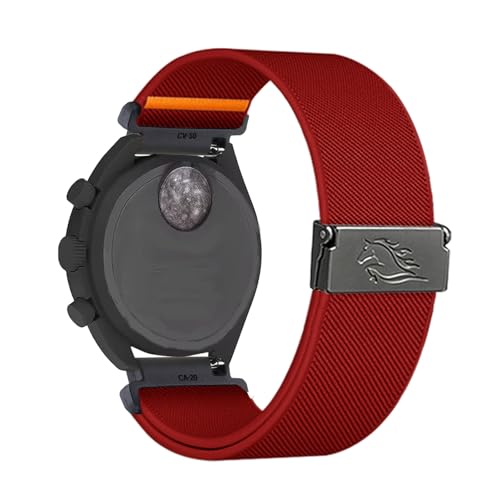 [AireWiki] �R���p�`�u�� Omega X Swatch Moonswatch �o���h �҂ݍ��݃i�C�����X�g���b�v �ϋv�� �\�t�g�l�C ������� �X�e�����X���o�b�N���t�� �X�|�[�c �x���g �Ή� Omega X Swatch Moonswatch 