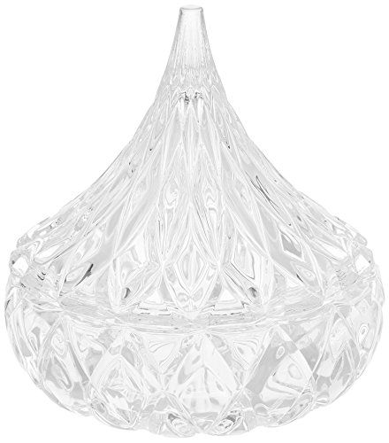 Godinger Crystal Famous Hersheys Kiss Crystal Candy Dish #TOP24