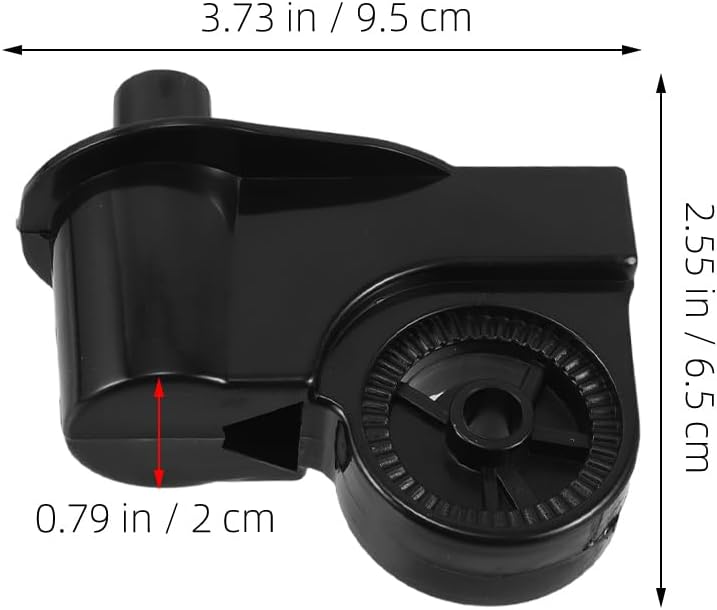 3pcs Fan Steering Connector: Universal Cooling Fan Accessories Industrial Floor Mounting Steering Bracket Connector Bridge
