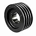 Browning 4B68Q Split Taper Sheave, Cast Iron, 4 Groove, A or B Belt, Split Taper Sheave, Uses Q1 Bushing