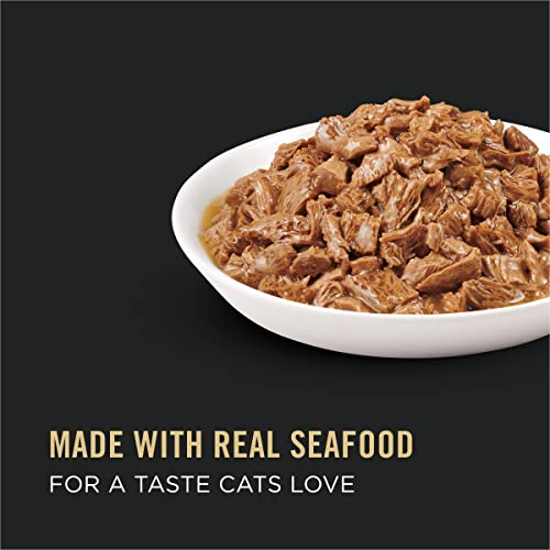 Purina Pro Plan High Protein Cat Food With Gravy, Grilled Seafood Entree - (24) 3 Oz. Cans #TOP2