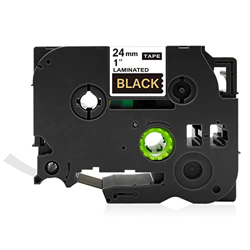 Flowerty �݊� �u���U�[�H�� TZe-354 ���n������ 24mm�� ����8m �s�[�^�b�` P-touch �ėp �e�[�v�J�[�g���b�W 1����