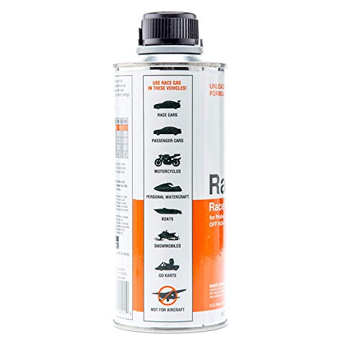 Image of Race Gas 100016 Race Fuel Concentrate Increases Gasoline Up to 105 Octan