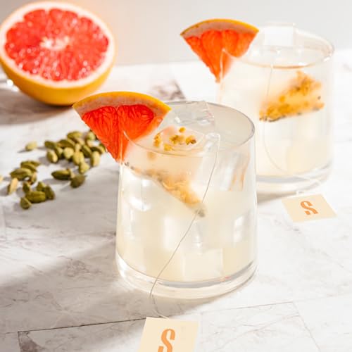 Sayso Cocktail Tea Bags - Skinny Cocktail Bundle - Margarita And Paloma Instant Cocktail Mixers Or Mocktail Mixers - No Hot Water Needed - Low Sugar, Low Calorie, Real Ingredients #TOP6