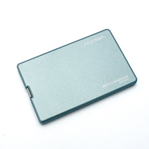 Eschenbach Optik Scheckkartenlupe easyPocket silberblau 4X, 1521-22, 5.5 cm thumbnail