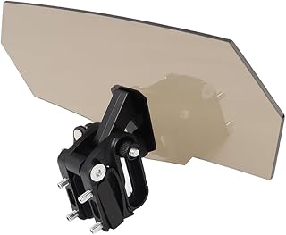 Parabrisas carenado Parabrisas Deflector de Viento Universal para Motocicleta, Color marrón, para YA&MAHA
