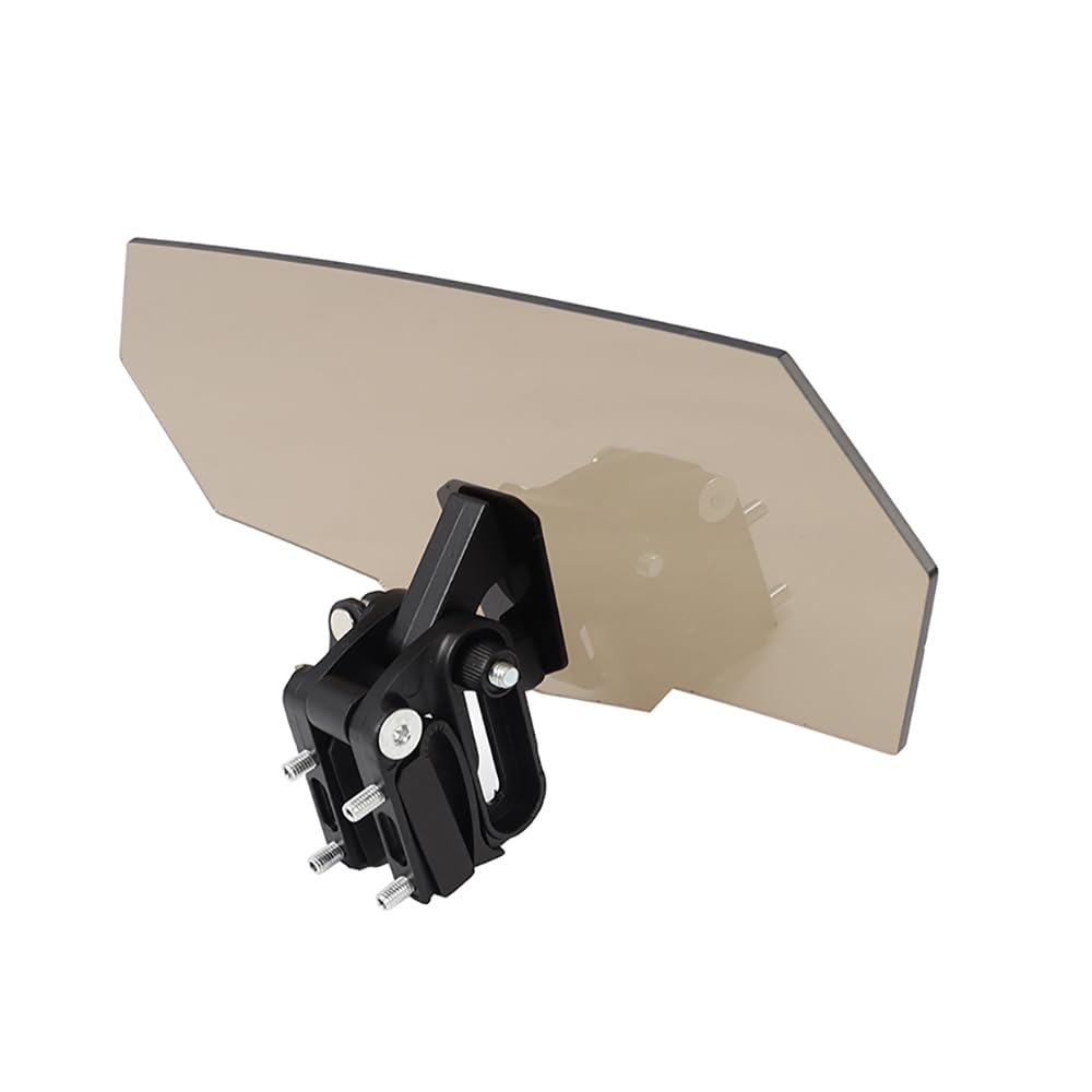 Déflecteur pare-brise universel marron moto pour bulle et protection vent