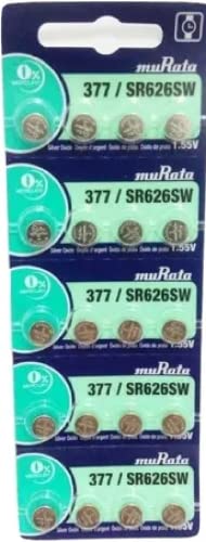 Bateria Para Relogios 626/377 Sony Murata Kit Com 5 unidades