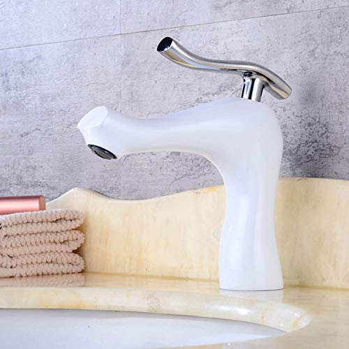 Mitigeur de salle de bain noir chrome eau chaude froide de haute qualité LWX