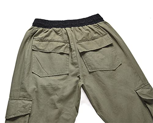 Pantalon droit camouflage ample style hip-hop urbain - 3