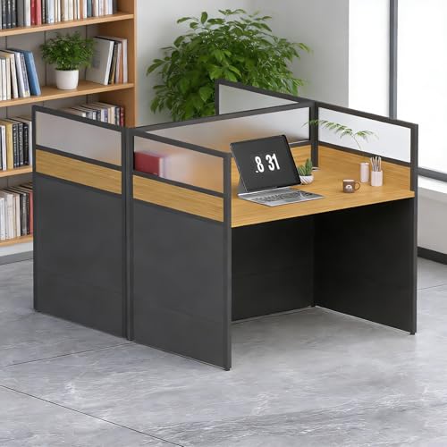 cubicle desks, cubicle desks with privacy partitions (2P , Without cabinet)