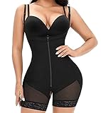 Shapewear Bodysuit for Women Tummy Control, BBL Fajas Colombianas Postpartum Full Body Shaper Slimmer High Waist Butt Lifter